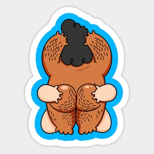 Naked Blow Job Sticker